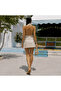 Julia Linen Set with Skirt and Vest - 4