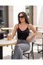 Women's High Waist Lace-Up Comfortable Fit Sweatpants, Trousers - 2