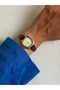 Bella Model Bitter Brown Leather Cord Women's Wristwatch - 2