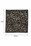 Viscose fabric patterned scarf 47x40.5 cm soft textured stylish women's neck scarf - 4