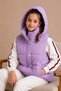 Girl's Removable Hooded Seasonal Inflatable Vest - 3