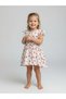 Girl's Cherry Patterned Muslin Fabric Dress - 2