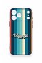 iPhone 17 Pro Max Compatible Vintage Patterned Silicone Case - 2