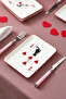 Kupa Kedisi Porcelain Cake Plate Sets for 4 People - 2