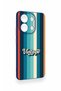 Redmi Note 13 4g Compatible Vintage Patterned Silicone Case - 3