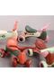 ONE SIZE NEW Simulation Mini Cute Kids Balance Car Four-wheeled Baby Sliding Scooter Ornament Creati