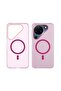 Huawei Pura 90 5G 2026 Hybrid Translucent Magsafe with Magnetic Charging Raised Camera Lips Elegant Look Case Cover - 2
