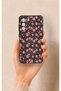 Samsung-S21Fe Compatible Mini Pink Flower Pattern Silicone Case