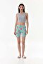 Strawberry Printed Lace-Up Shorts - 3