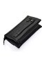 Unisex Vegan Leather Magnetic Hand Portfolio - Black - 5