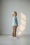 Boy's Mint Green Flared Cotton Linen Shirt - Regular Fit Summer Special Occasion 3-14 Years Old - 8