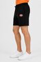 Men Sportswear Fit Brand Logo Outdoor Shorts, Black - 5