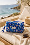 Makeup Bag Quilted Organizer - Travel Cosmetic Organizer Zippered Multi-Purpose Women's Bag 20X10X7 cm