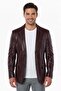 Bordo Lou Men's Genuine Leather Blazer Jacket