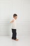 Children's Muslin Shalwar Trousers – Breathable, Naturally Textured, Casual Comfortable Bottom Wear - 2