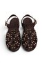 Melora Genuine Leather Suede Women's Studded Sandals - 6