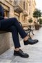31370 Black Leather Groom Shoes Suit Shoes Men's Shoes - 4