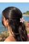 4-Piece Lotus Hair Clips with Gold Detail, Strong Hold, Women's Hair Accessory - 3