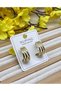 Tuelataki/Xuping Jewelry Triple Appearance Jewelry Model Minimal Hoop Earrings - 2