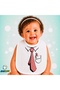 Linen Baby Bib with Tie – Soft, Absorbent, Washable, Special Design P116