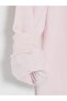 Xside Pink Minnie Mouse Embroidered Oversize Women's Sweatshirt - 8