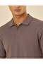 Men Charcoal Basic Polo Shirt - 4