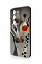 Realme C75 Compatible Zebra and Giraffe Patterned Silicone Case - 3