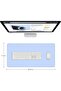 Dapesuom Large Gaming Mouse Pad, Extended Mousepad with Stitched Edges, Water Resist Keyboard Pad wi - 6