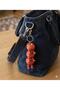 3-Piece Apple Animated Keychain & Bag Ornament