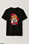 Unisex Oversize Christmas Cat Tshirt