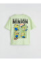 Original Oval Collar Minions Printed Boys' T-Shirt - 5