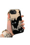 iPhone 17E Compatible High-Quality Fun Black Cat Printed Case, Cute Stylish Shock - 2
