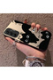 Samsung Galaxy A25 Compatible High-Quality Fun Black Cat Printed Case, Cute Stylish Shock