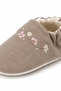 Baby Girl Floral Embroidered Home Slippers - 3