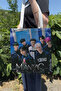 Stary Kids V4 Double-Sided Summer and Winter Canvas Print Tote Bag