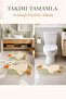 Digital Non-Slip Washable Duck Single Modern Bath Mat Bathroom Rug Bathroom Decor 70X40 cm - 2