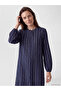 Hakim Collar Patterned Women's Shirt Tunic - 2