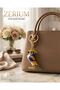 Trendy Bag Charm and Ornament Keychain with Colorful Enamel Parrot Bird Figure Premium - 8