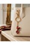 Trend Bag Charm and Ornament Keychain with Enamel Cat Figure Premium - 4