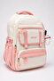 Pink Korean Style School Bag with Accessories Elementary School - Middle School - High School - 6