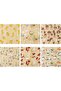Gift Wrapping Paper Sheets - Dots, Herts, Stripe Colorful Wrapping Paper - 6 Folded Sheets - - 7