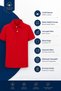 Premium School Polo Collar 100% Cotton Boys' School T-Shirt Short Sleeve Combed Cotton 8-16 Years Old I Children's School Uniform Polo Collar Basic T-Shirt Unisex Short Sleeve Soft Textured Breathable Fabric 8-16 Years Old - 5