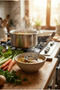 Professional Kitchen Series Stainless Steel Soup Ladle - 3