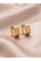 Timeless Elegance Striped Rectangular Earrings