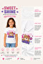 Sweetshine Girls Patterned Short Sleeve Cotton T-Shirt - 2