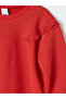Baby Collar Girl's Embroidered Sweatshirt - 2