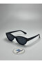 Tomsel Black Sunglasses with t Detail Uv400 Protection 54 Ekartman - 2