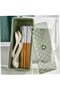 Multifunctional cutlery storage box lid, waterproof cutlery organizer, kitchen utensil storage box, made of sturdy and durable plastic. - 3