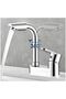 Two-hole bathroom sink faucet, hot and cold water combination faucet, with hose - 3