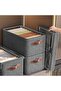 Extra Large Folding Wardrobe Drawer Cabinet with Handles (47*28*20cm), Portable Clothing Storage Organizer Rack - 3